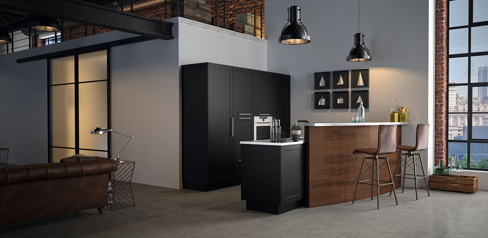 Loft Küche Industrial Style