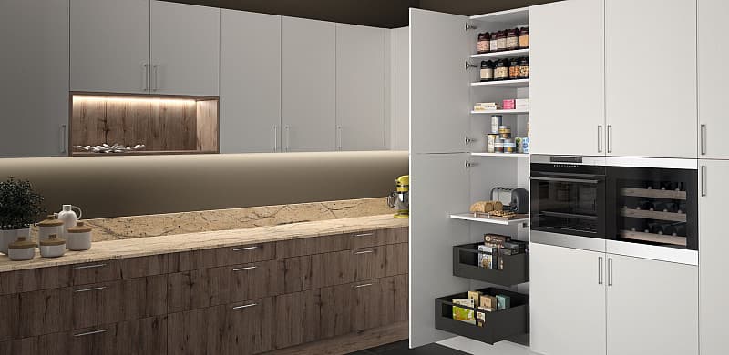 Küche - Skandinavischer Stil trifft östliche Ästhetik