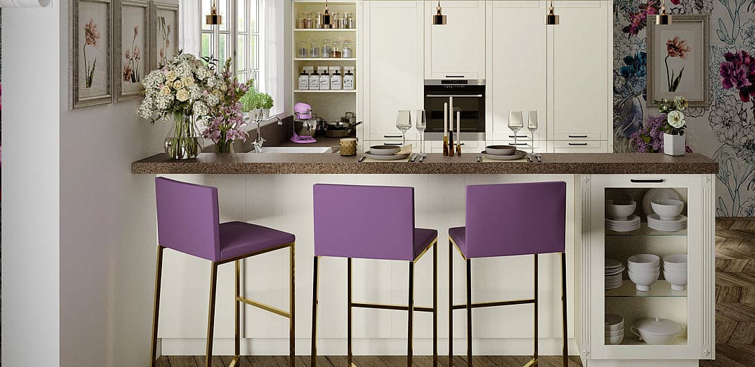 Landhaustraum - Küche in modernen Landhausstil