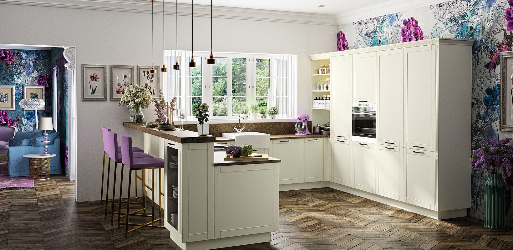 Landhaustraum - Küche in modernen Landhausstil