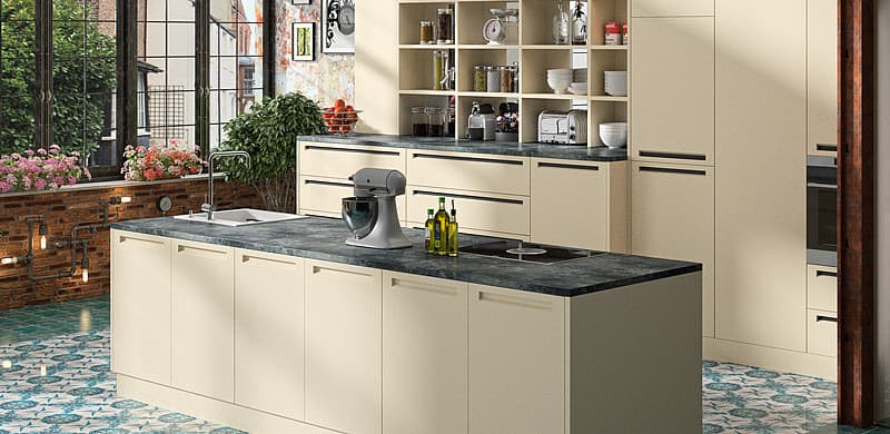 Stadtloft - INSELKÜCHE IM INDUSTRIAL STIL