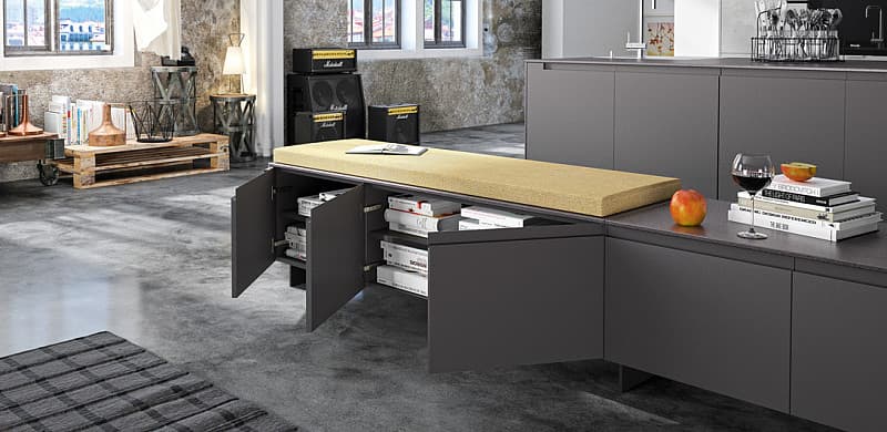 MODERNE KÜCHE IN BETONOPTIK