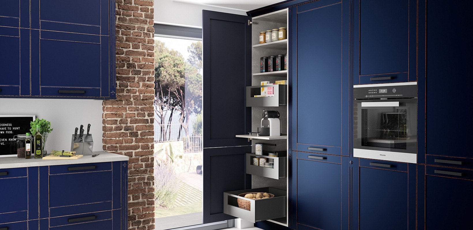 LANDHAUSKÜCHE IM VINTAGE LOOK