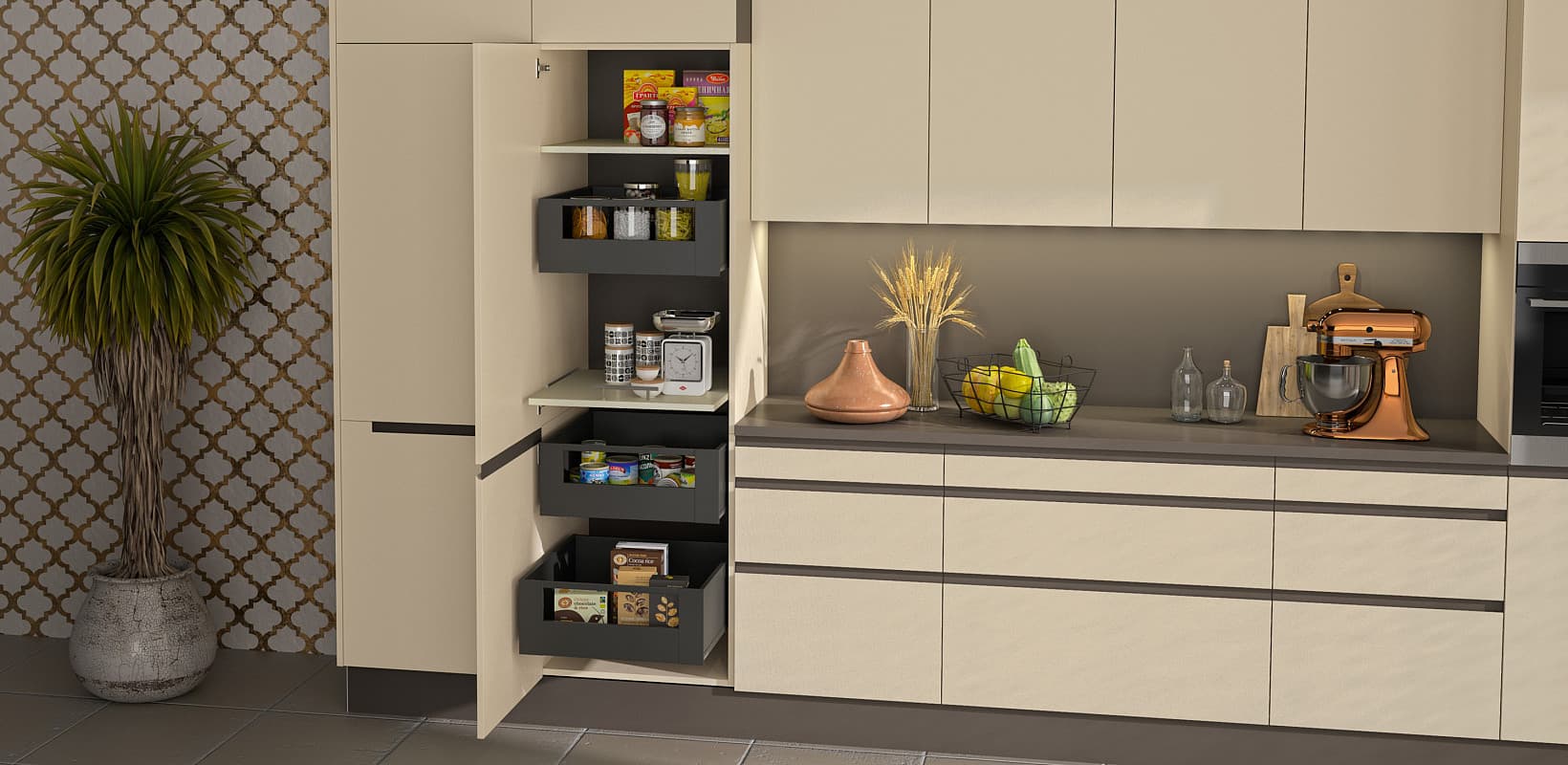 MODERNE KÜCHE IM ORIENTALISCHEN LOOK