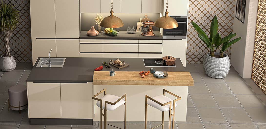 MODERNE KÜCHE IM ORIENTALISCHEN LOOK