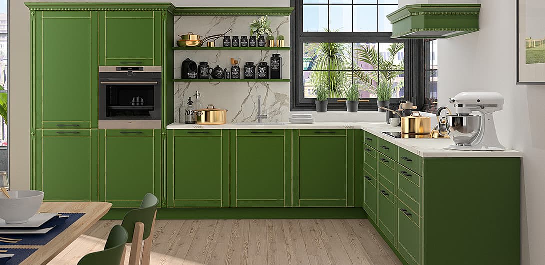 LANDHAUSKÜCHE IM MEDITERRANEN STIL