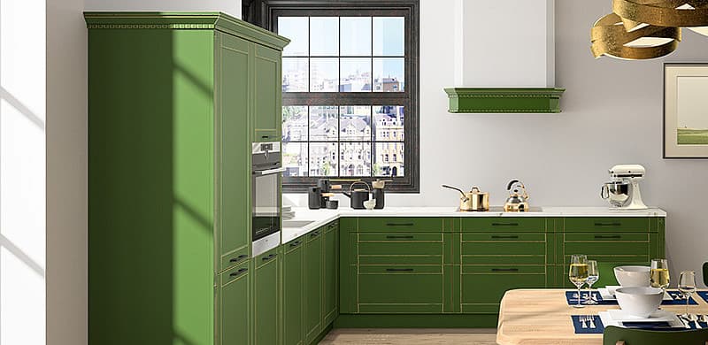 LANDHAUSKÜCHE IM MEDITERRANEN STIL